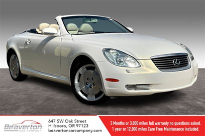 Used 2002 Lexus SC 430 Convertible