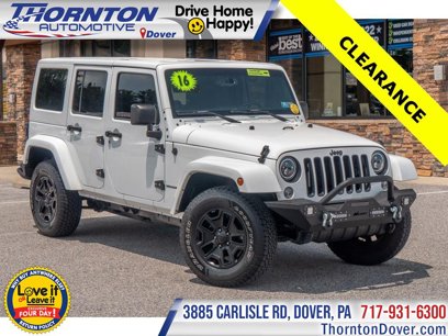 Used 2016 Jeep Wrangler Unlimited Sahara