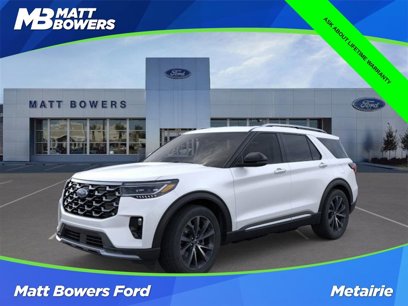New 2025 Ford Explorer Platinum w/ Ultimate Package