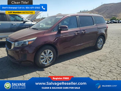 Used 2015 Kia Sedona LX