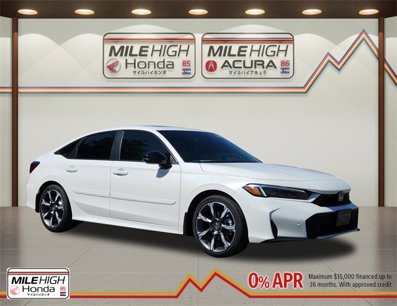 New 2025 Honda Civic FWD Hybrid Sedan