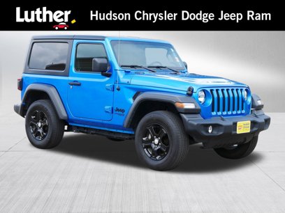 Certified 2021 Jeep Wrangler Sport S