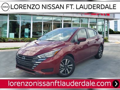 New 2025 Nissan Versa SV w/ Trunk Package