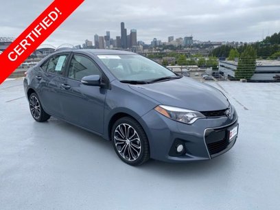 Certified 2016 Toyota Corolla S