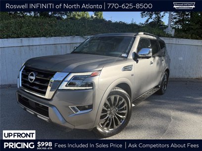 Used 2022 Nissan Armada Platinum w/ Captain's Chairs Package