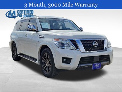 Used 2019 Nissan Armada Platinum w/ Captain's Chairs Package