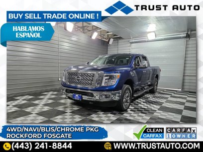 Used 2018 Nissan Titan SL w/ Chrome Package