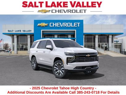 New 2025 Chevrolet Tahoe High Country