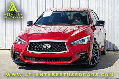 Used 2019 INFINITI Q50 Red Sport 400 w/ Sensory Package