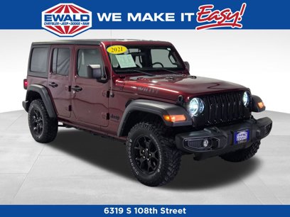Certified 2021 Jeep Wrangler Unlimited Sport