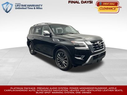 Used 2023 Nissan Armada Platinum w/ Captain's Chairs Package