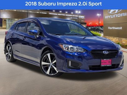 Used 2018 Subaru Impreza 2.0i Sport