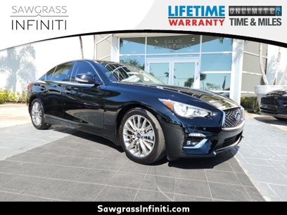 Used 2024 INFINITI Q50 Luxe w/ Cargo Package