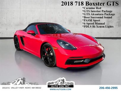 Used 2018 Porsche 718 Boxster GTS