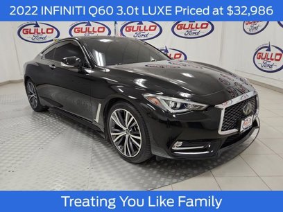 Used 2022 INFINITI Q60 3.0t Luxe w/ Cargo Package