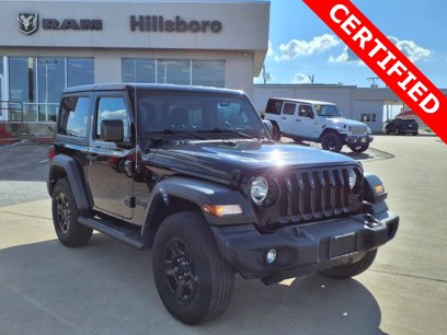 Certified 2023 Jeep Wrangler Sport
