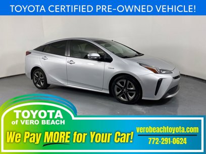 Certified 2019 Toyota Prius XLE
