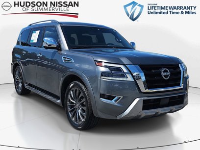 Used 2023 Nissan Armada Platinum w/ Captain's Chairs Package
