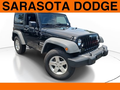 Used 2016 Jeep Wrangler Sport w/ Quick Order Package 24S