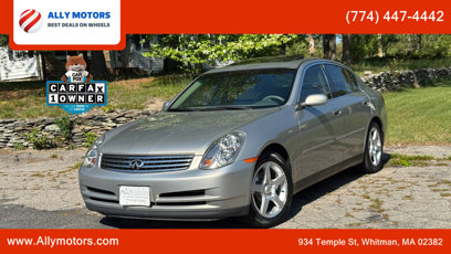 Used 2003 INFINITI G35 Sedan w/ Premium Pkg