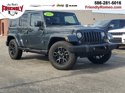Certified 2017 Jeep Wrangler Unlimited Sahara