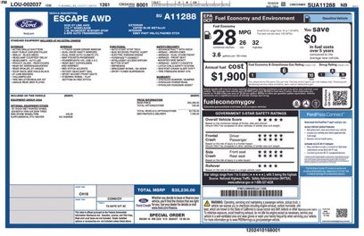 Used 2025 Ford Escape ST-Line