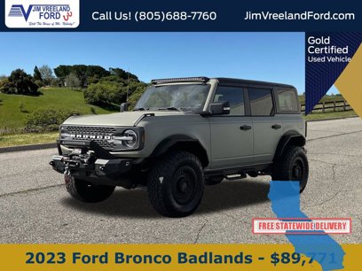 Certified 2023 Ford Bronco Badlands