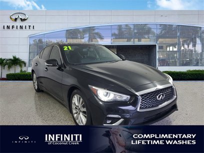 Used 2021 INFINITI Q50 Luxe
