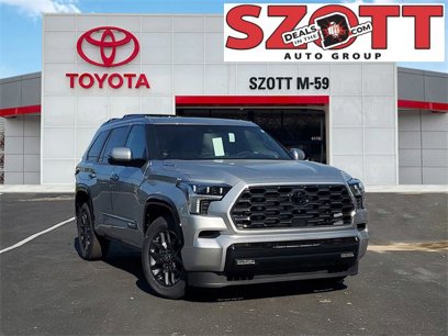 New 2026 Toyota Sequoia Platinum