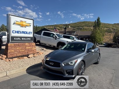 Used 2017 INFINITI Q50 Red Sport 400