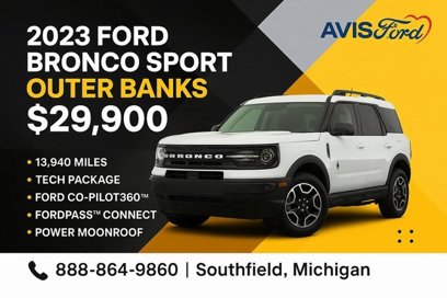 Used 2023 Ford Bronco Sport Outer Banks w/ Tech Package