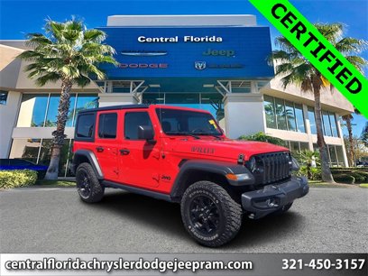 Certified 2021 Jeep Wrangler Unlimited Sport