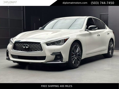 Used 2020 INFINITI Q50 Red Sport 400