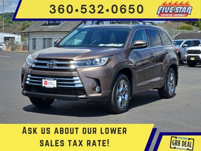Certified 2019 Toyota Highlander Limited Platinum