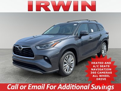 New 2025 Toyota Highlander Platinum