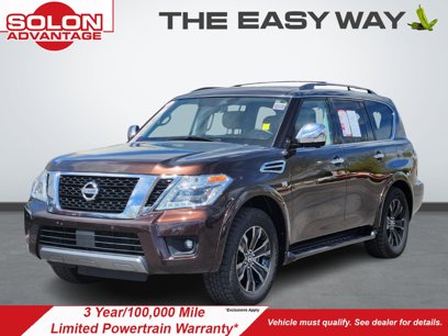 Used 2020 Nissan Armada Platinum w/ Captain's Chairs Package