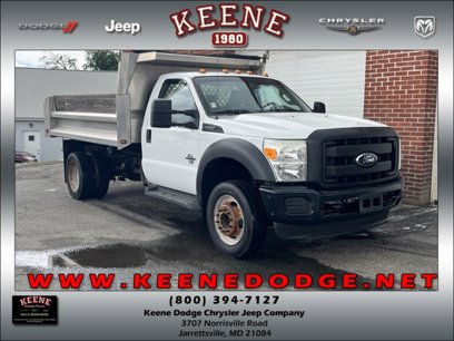 Used 2011 Ford F550 2WD Regular Cab Super Duty w/ Snow Plow Prep Pkg