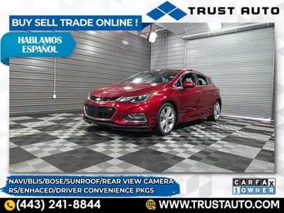 Used 2018 Chevrolet Cruze Premier