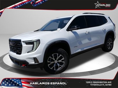 New 2025 GMC Acadia AT4