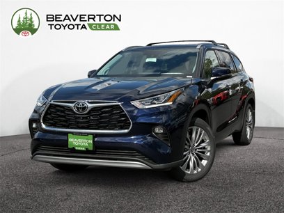 New 2025 Toyota Highlander Platinum