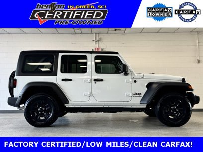 Certified 2024 Jeep Wrangler Sport
