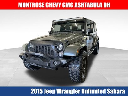 Used 2015 Jeep Wrangler Unlimited Sahara w/ Dual Top Group