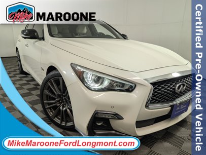 Used 2020 INFINITI Q50 Red Sport 400