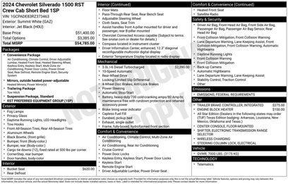 New 2024 Chevrolet Silverado 1500 RST