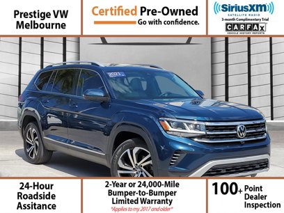 Certified 2021 Volkswagen Atlas SEL Premium