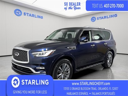 Used 2022 INFINITI QX80 Luxe
