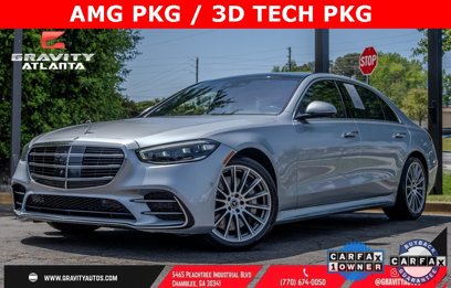 Used 2021 Mercedes-Benz S 580 4MATIC Sedan w/ AMG Line