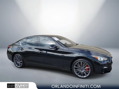 Certified 2023 INFINITI Q50 Red Sport 400 w/ Black Opal Edition