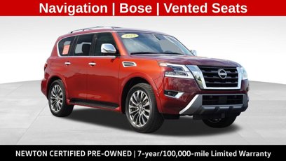 Used 2023 Nissan Armada Platinum w/ Captain's Chairs Package