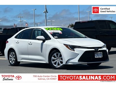 Certified 2022 Toyota Corolla LE